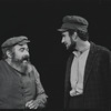 Paul Lipson and unidentified in the stage production Fiddler on the Roof