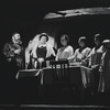 Paul Lipson, Mimi Randolph and unidentified others in the stage production Fiddler on the Roof