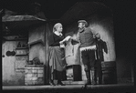 Mimi Randolph and Paul Lipson in the stage production Fiddler on the Roof