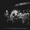 Paul Lipson, Mimi Randolph and unidentified others in the stage production Fiddler on the Roof