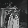 Paul Lipson, Mimi Randolph and unidentified others in the stage production Fiddler on the Roof