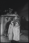 Paul Lipson, Mimi Randolph and unidentified others in the stage production Fiddler on the Roof