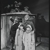 Paul Lipson, Mimi Randolph and unidentified others in the stage production Fiddler on the Roof