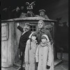 Paul Lipson, Mimi Randolph and unidentified others in the stage production Fiddler on the Roof