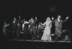 Paul Lipson and ensemble in the stage production Fiddler on the Roof