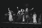 Paul Lipson and ensemble in the stage production Fiddler on the Roof
