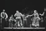 Paul Lipson and ensemble in the stage production Fiddler on the Roof