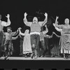 Paul Lipson and ensemble in the stage production Fiddler on the Roof