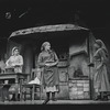 Barbara Coggin, Mimi Randolph and Elizabeth Hale in the stage production Fiddler on the Roof