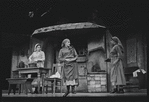 Barbara Coggin, Mimi Randolph and Elizabeth Hale in the stage production Fiddler on the Roof