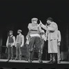 Paul Lipson and ensemble in the stage production Fiddler on the Roof