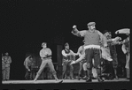 Paul Lipson and ensemble in the stage production Fiddler on the Roof