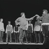 Paul Lipson and ensemble in the stage production Fiddler on the Roof