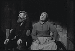 Paul Lipson and Mimi Randolph in the stage production Fiddler on the Roof