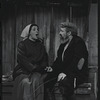 Paul Lipson and unidentified in the stage production Fiddler on the Roof