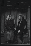 Paul Lipson and unidentified in the stage production Fiddler on the Roof