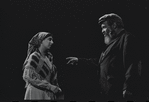 Paul Lipson and unidentified in the stage production Fiddler on the Roof