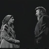 Paul Lipson and unidentified in the stage production Fiddler on the Roof