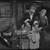 Paul Lipson, Mimi Randolph and unidentified others in the stage production Fiddler on the Roof