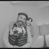 Paul Lipson and unidentified in publicity photo for the stage production Fiddler on the Roof