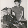 Attorney Ruth Whitehead Whaley, with husband Herman S. Whaley, at home, 1941
