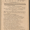 The life and death of King John