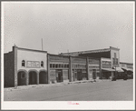 Part of main street. Forgan, Oklahoma, agricultural ghost town