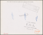Mrs. Schoenfeldt, FSA (Farm Security Administration) client, in Sheridan County, Kansas, in fruit cellar