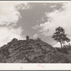 Mountain scene near Capulin, New Mexico
