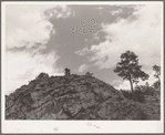 Mountain scene near Capulin, New Mexico
