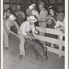 County agent at 4-H fair. Sublette, Kansas