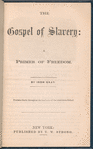 The gospel of slavery