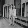 Jerry Lester and unidentified in the 1964 National tour of the stage production A Funny Thing Happened on the Way to the Forum