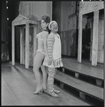 Jerry Lester and unidentified in the 1964 national touring stage production A Funny Thing Happened on the Way to the Forum