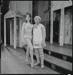 Jerry Lester and unidentified in the 1964 national touring stage production A Funny Thing Happened on the Way to the Forum