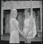 Donna McKechnie and Bert Stratford in the 1964 national tour of A Funny Thing Happened on the Way to the Forum