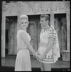 Donna McKechnie and Bert Stratford in the 1964 national tour of A Funny Thing Happened on the Way to the Forum