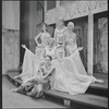 Jerry Lester and ensemble in the 1964 national touring stage production A Funny Thing Happened on the Way to the Forum
