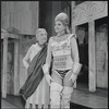 Edward Everett Horton and unidentified in the 1964 national touring stage production A Funny Thing Happened on the Way to the Forum