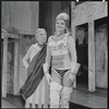 Edward Everett Horton and unidentified in the 1964 national touring stage production A Funny Thing Happened on the Way to the Forum
