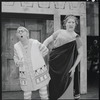 Arnold Stang and Justine Johnston in the 1964 national tour of A Funny Thing Happened on the Way to the Forum