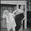 Arnold Stang and Justine Johnston in the 1964 national tour of A Funny Thing Happened on the Way to the Forum