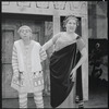 Arnold Stang and Justine Johnston in the 1964 national tour of A Funny Thing Happened on the Way to the Forum