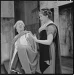 Paul Hartman and Justine Johnston in the 1964 national tour of A Funny Thing Happened on the Way to the Forum