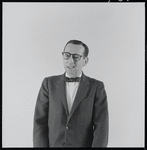 Arnold Stang in publicity photo for the 1964 national touring stage production A Funny Thing Happened on the Way to the Forum