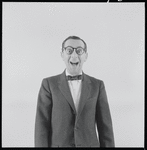 Arnold Stang in publicity photo for the 1964 national touring stage production A Funny Thing Happened on the Way to the Forum