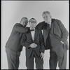 Jerry Lester, Arnold Stang and Edward Everett Horton in publicity photo for the 1964 national touring stage production A Funny Thing Happened on the Way to the Forum