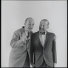 Erik Rhodes and Jerry Lester in publicity photo for the 1964 national tour of A Funny Thing Happened on the Way to the Forum