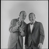 Erik Rhodes and Jerry Lester in publicity photo for the 1964 national tour of A Funny Thing Happened on the Way to the Forum