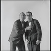 Jerry Lester and Arnold Stang in publicity photo for the 1964 national tour of A Funny Thing Happened on the Way to the Forum